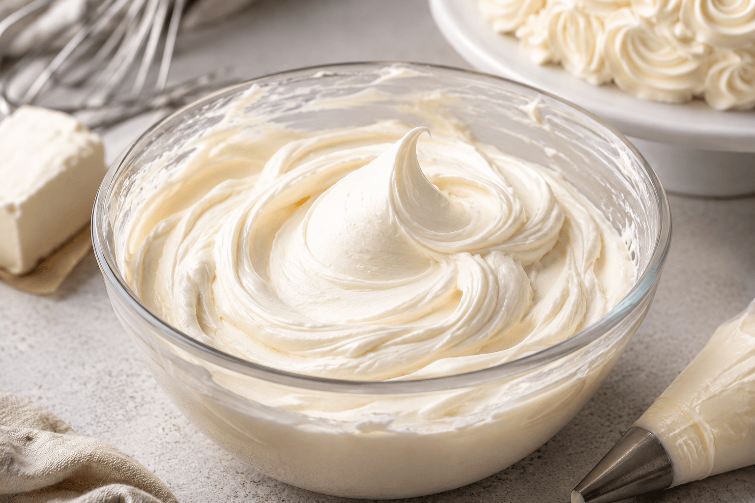 Swiss Meringue Buttercream With Cream Cheese